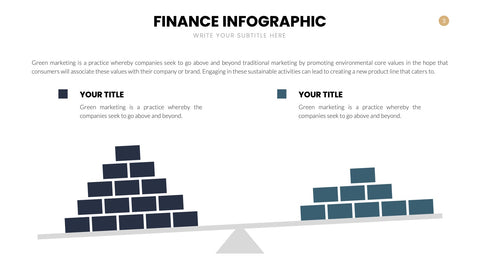 Finance Infographics for Budgets & Financial Reports