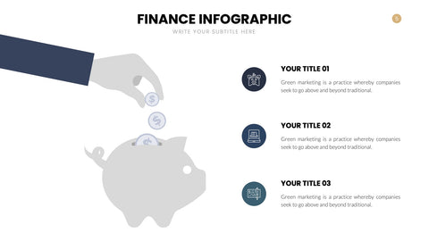 Finance Infographics for Budgets & Financial Reports