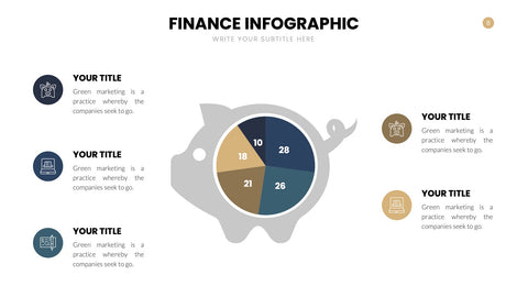 Finance Infographics for Budgets & Financial Reports