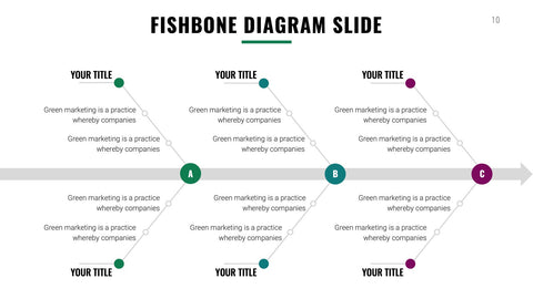 Fishbone Infographics for Cause Analysis & Quality