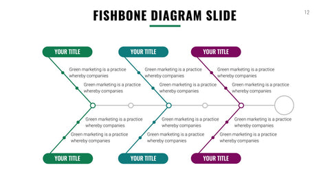 Fishbone Infographics for Cause Analysis & Quality