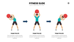 Fitness Infographics slide 4