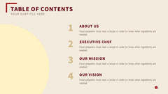 Food Infographics slide 2