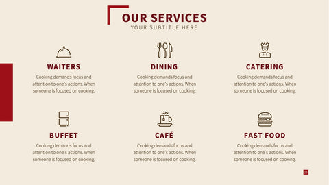 Food Infographics for Menus & Nutrition