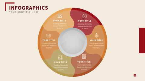 Food Infographics for Menus & Nutrition