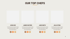 Food Infographics slide 61