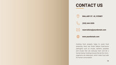 Food Infographics slide 66