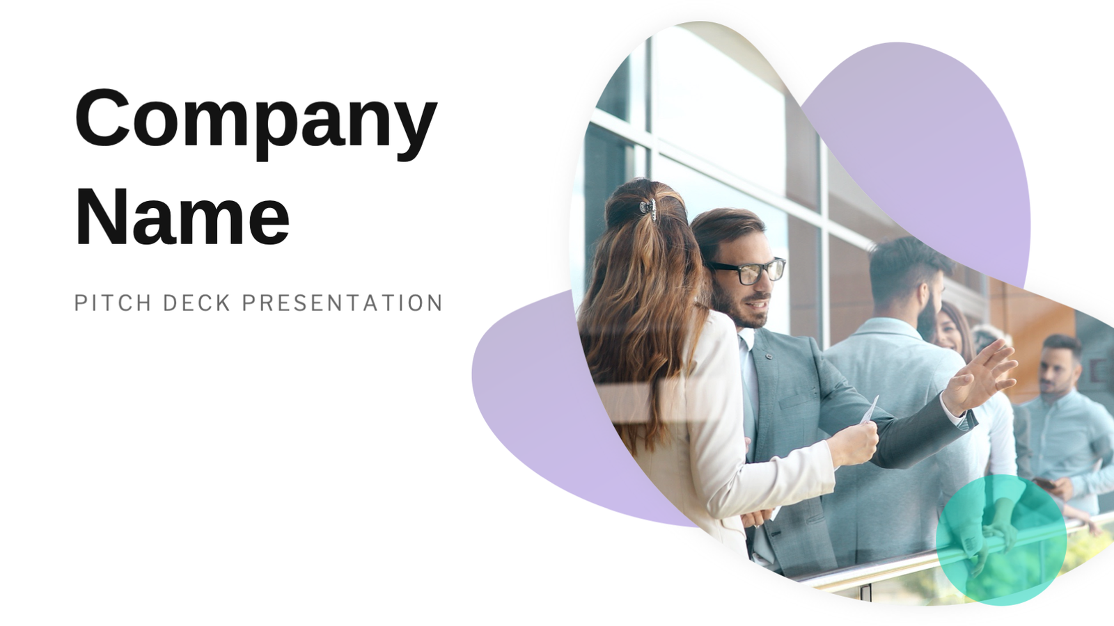 Founder Startup Presentation Template
