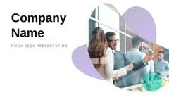 Founder Startup Presentation Template