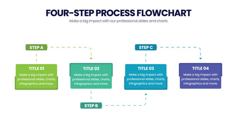 Four Steps Infographics