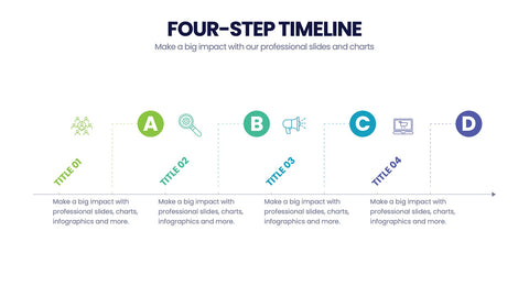 Four Steps Infographics