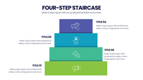 Four Steps Infographics