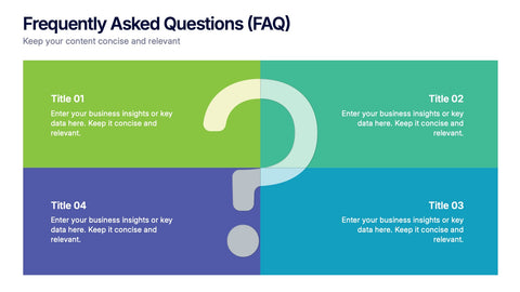 Frequently Asked Questions (FAQ) Presentation