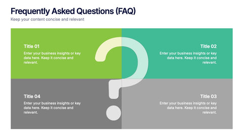 Frequently Asked Questions (FAQ) Presentation