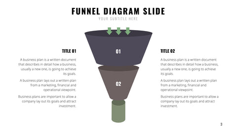 Funnel Infographics for Sales, Marketing & Conversion Analysis