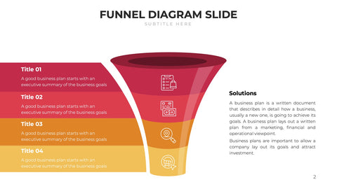 Funnel Infographics for Sales, Marketing & Conversion Analysis