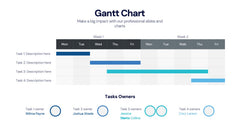 Gantt Charts Infographics slide 12