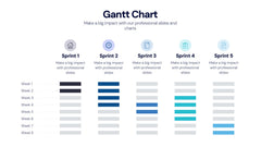 Gantt Charts Infographics slide 16