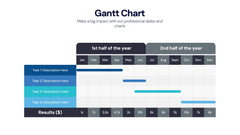 Gantt Charts Infographics slide 20