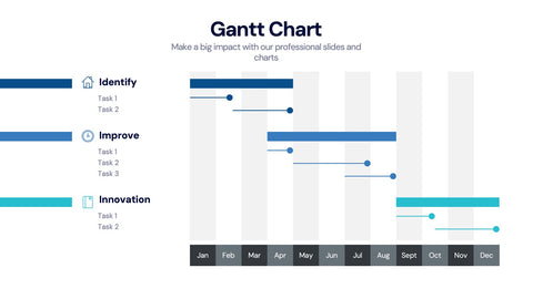 Gantt Chart Infographics