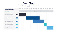 Gantt Charts Infographics slide 9