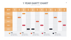 Gantt Infographics slide 11