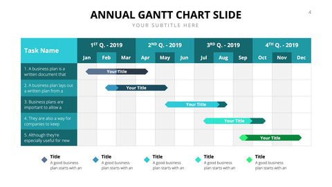 Gantt Infographics for Project Schedules & Planning