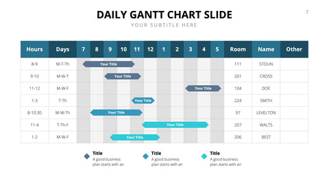 Gantt Infographics for Project Schedules & Planning