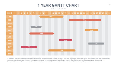Gantt Infographics for Project Schedules & Planning