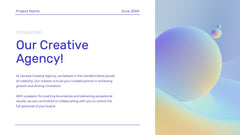 Genesis Creative Agency Pitch Deck Presentation slide 2