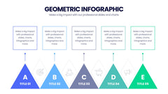 Geometric Infographics slide 7