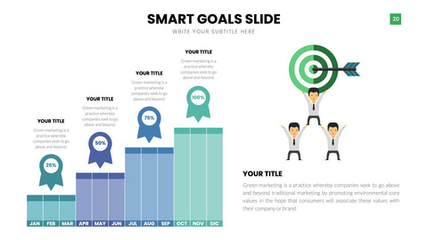 Goals Infographics for OKRs & Planning