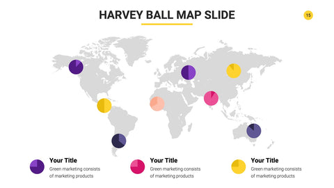 Harvey Ball Infographics for Scoring & Comparisons