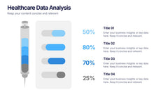 Healthcare Data Analysis Presentation slide 4