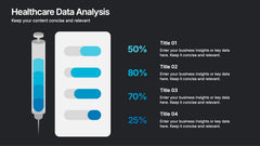 Healthcare Data Analysis Presentation slide 5