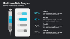 Healthcare Data Analysis Presentation slide 7