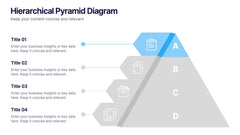 Hierarchical Pyramid Diagram Presentation slide 2