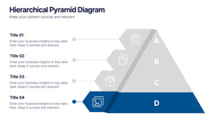 Hierarchical Pyramid Diagram Presentation slide 5