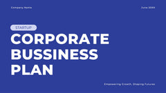Iconic Startup Business Plan Presentation
