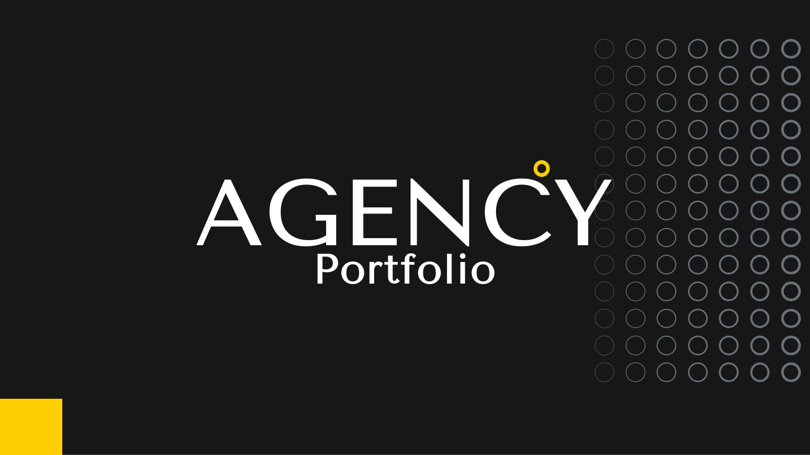 Infinity Agency Portfolio Presentation