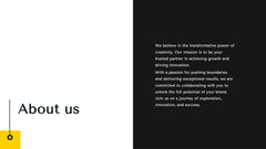 Infinity Agency Portfolio Presentation slide 3