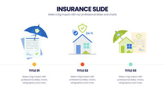 Insurance Infographics slide 3