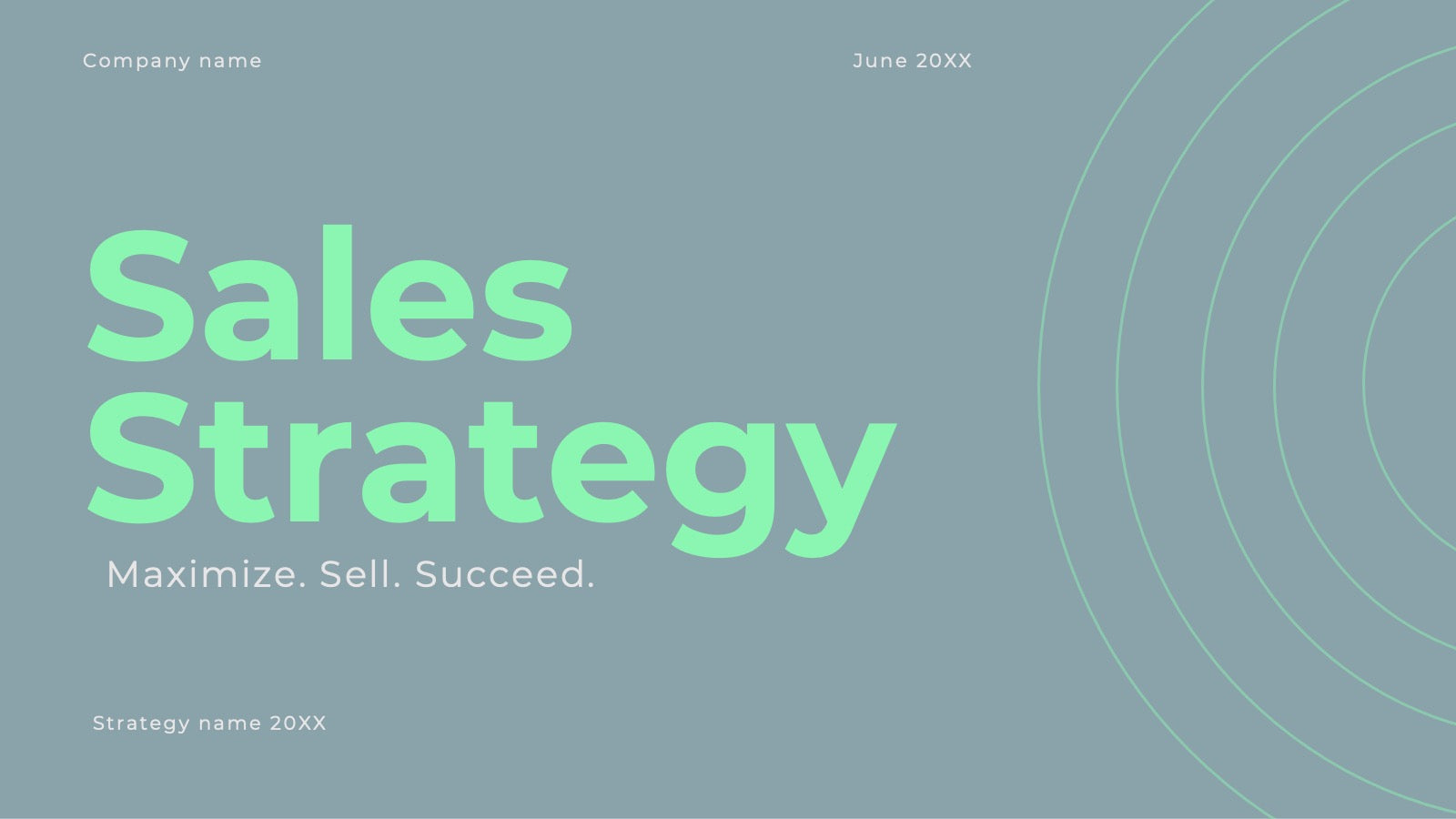 Javelin Sales Strategy Presentation