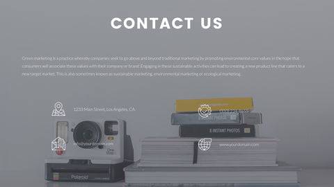 Kaia Minimal Presentation Template