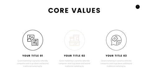 Kaia Minimal Presentation Template