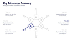 Key Takeaways Summary Presentation slide 6