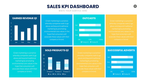 KPI Infographics for Performance & Metrics