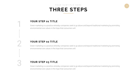 Kunzite Minimal Presentation Template