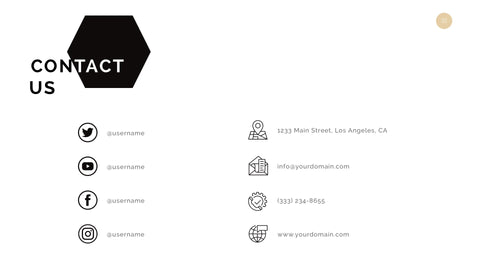 Kunzite Minimal Presentation Template
