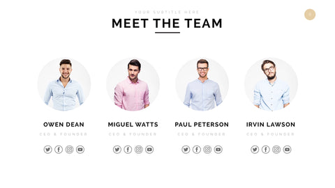 Kunzite Minimal Presentation Template